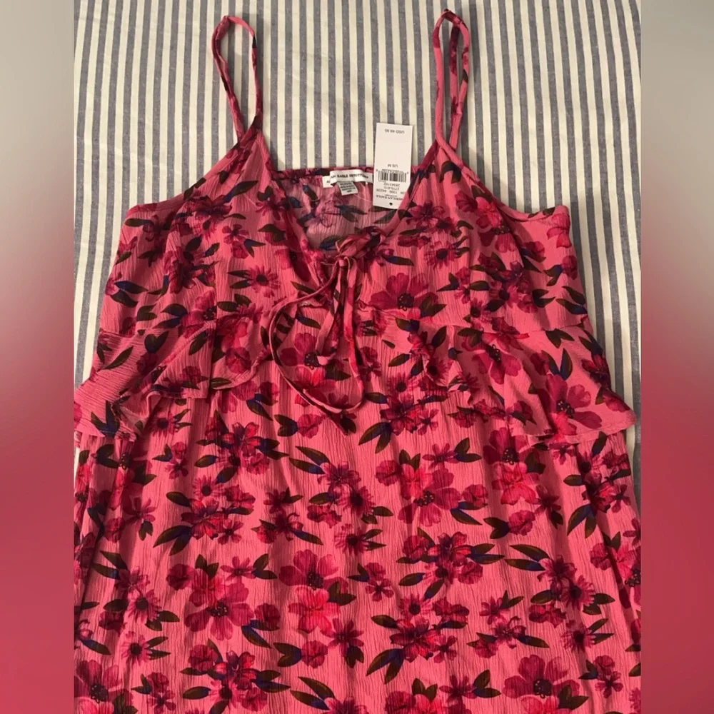 NWT AE Hi-Lo Ruffled Maxi - Picture 4 of 5